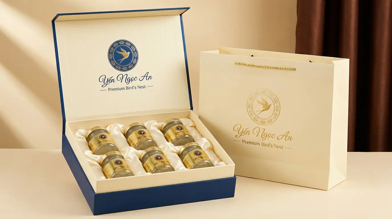 10 Mẫu Hộp Đựng Yến Sào Sang Trọng Được Ưa Chuộng