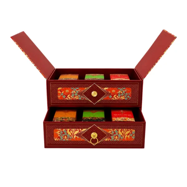 Hộp Cứng Nam Châm Cao Cấp Tầng Quà Tết