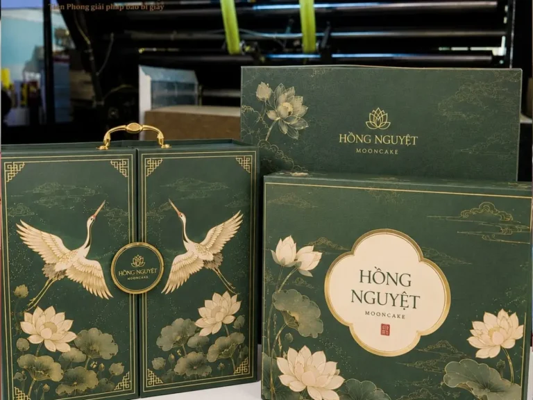 Hộp Trung Thu Đẹp, In Logo Theo Yêu Cầu Cho Doanh Nghiệp
