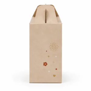 Hộp Carton Sóng Quà Tặng Quai Xách
