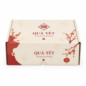 Hộp Carton Sóng Khóa Đáy Quà Tết