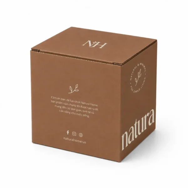 Hộp Carton Sóng Nắp Gài Quà Tặng