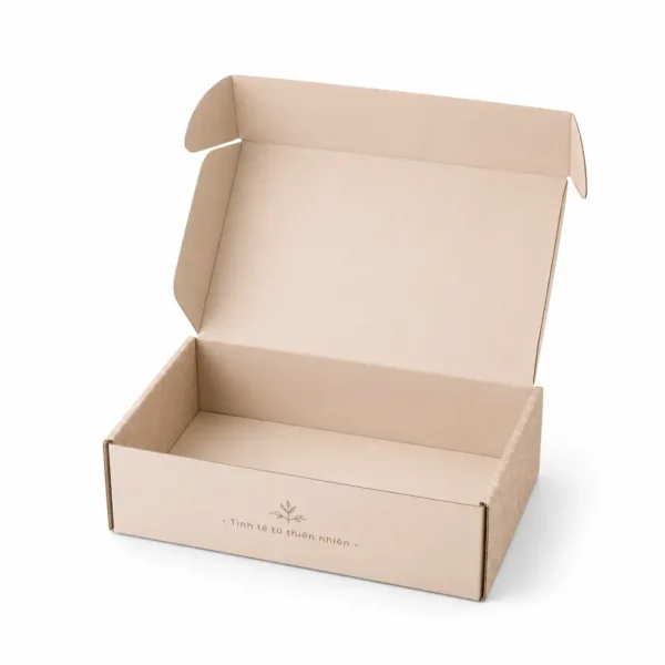 Hộp Carton Sóng Nắp Gài Đựng Mỹ Phẩm