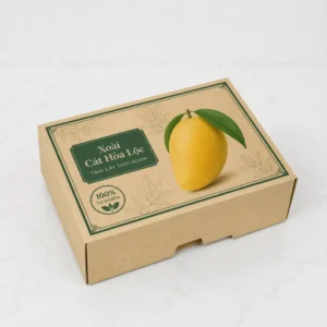 Hộp Carton Sóng Nắp Rời Âm Dương Đựng Trái Cây