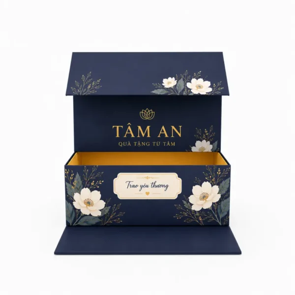 Hộp Cứng 2 Tầng Kiểu Cánh Bướm