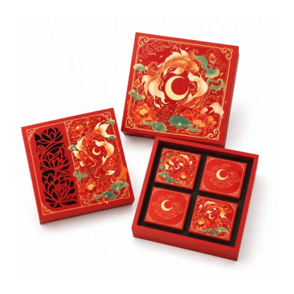 Hộp Cứng Âm Dương Cao Cấp Trung Thu HC290
