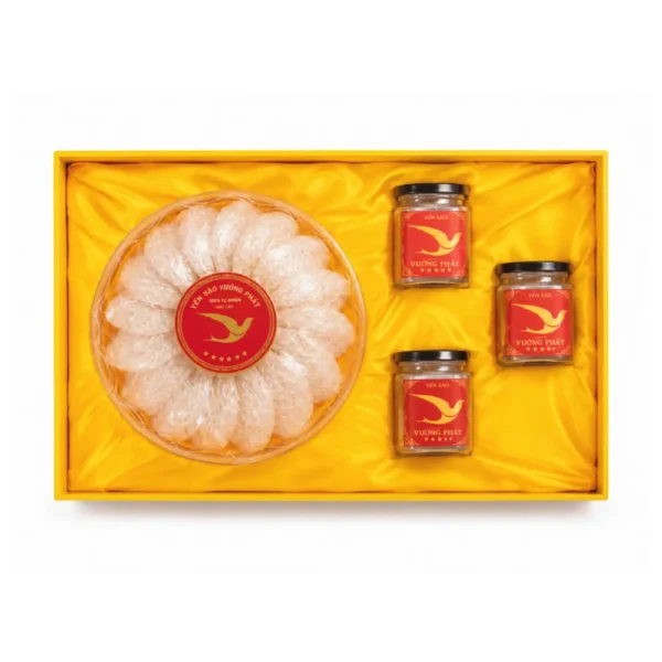 Hộp Cứng Âm Dương Có Cửa Sổ Đựng Yến Sào HC130