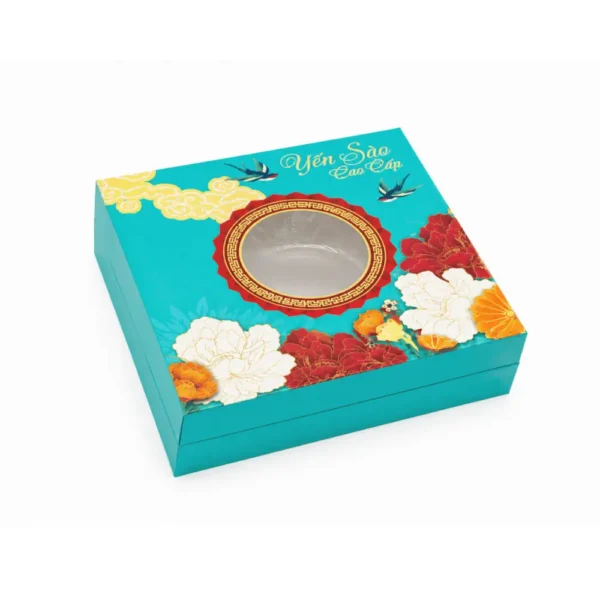 Hộp Cứng Âm Dương Có Cửa Sổ Đựng Yến Sào HC170