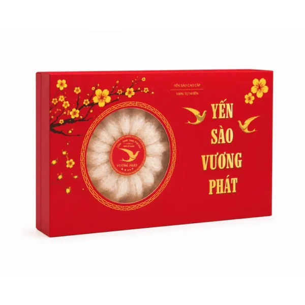 Hộp Cứng Âm Dương Có Cửa Sổ Đựng Yến Sào HC130