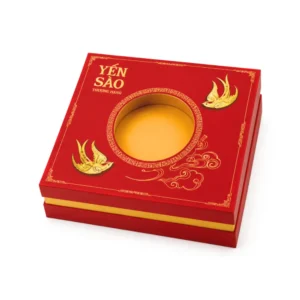 Hộp Cứng Âm Dương Có Cửa Sổ Đựng Yến Sào HC160