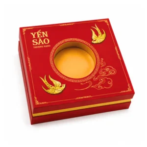 Hộp Cứng Âm Dương Có Cửa Sổ Đựng Yến Sào HC160