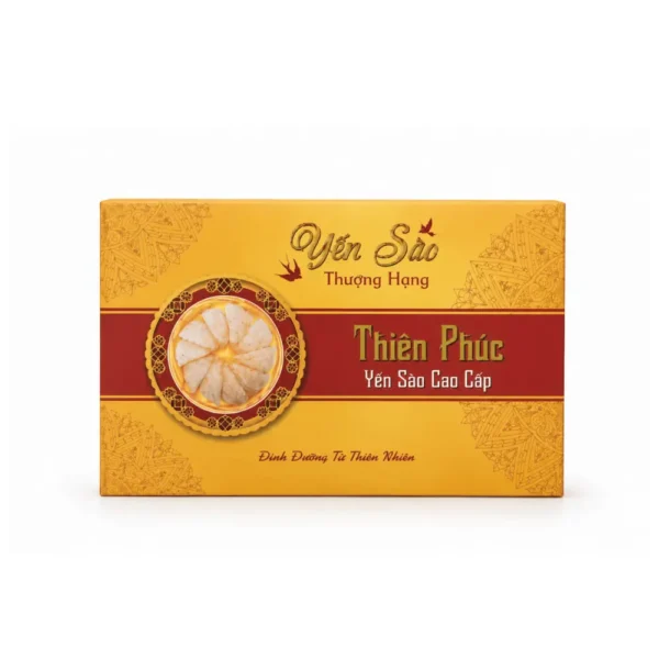Hộp Cứng Âm Dương Có Cửa Sổ Đựng Yến Sào HC180