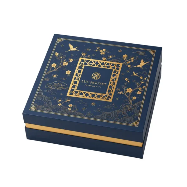Hộp Cứng Âm Dương Đựng Bánh Trung Thu HC220