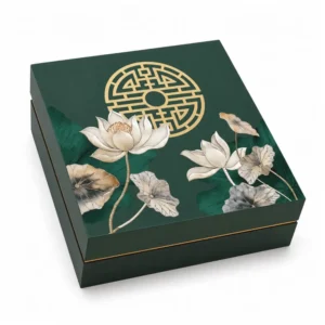 Hộp Cứng Âm Dương Trung Thu 6 Bánh HC340