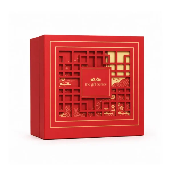 Hộp Cứng Âm Dương Đựng Bánh Trung Thu HC210