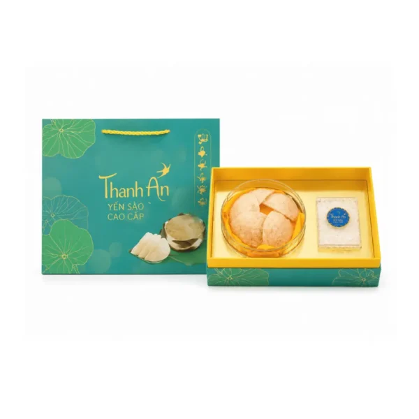 Hộp Cứng Âm Dương Kèm Túi Giấy Đựng Yến Sào HC070
