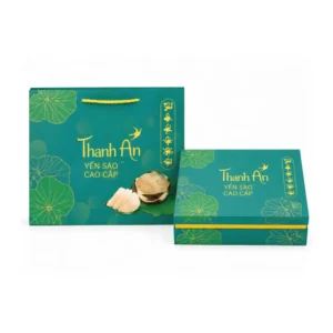 Hộp Cứng Âm Dương Kèm Túi Giấy Đựng Yến Sào HC070