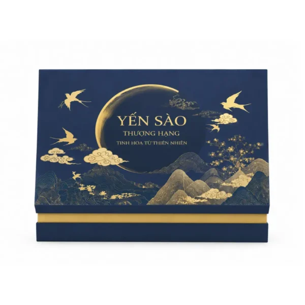Hộp Cứng Âm Dương Đựng Yến Hũ HC150