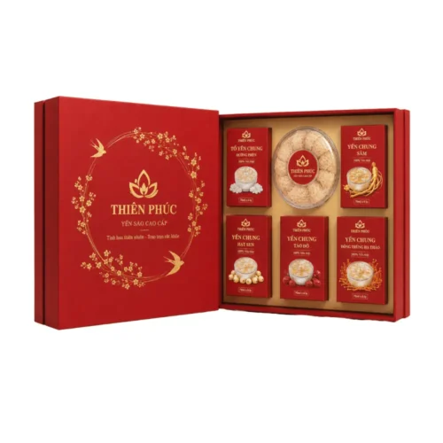 Hộp Cứng Âm Dương Qùa Tết Yến Sào - HC010