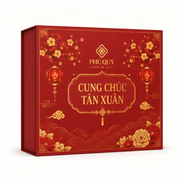 Hộp Cứng Nam Châm Qùa Tết