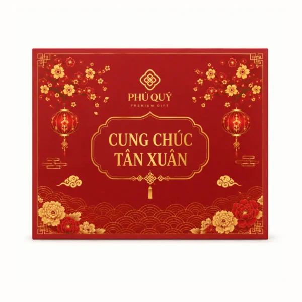 Hộp Cứng Nam Châm Qùa Tết
