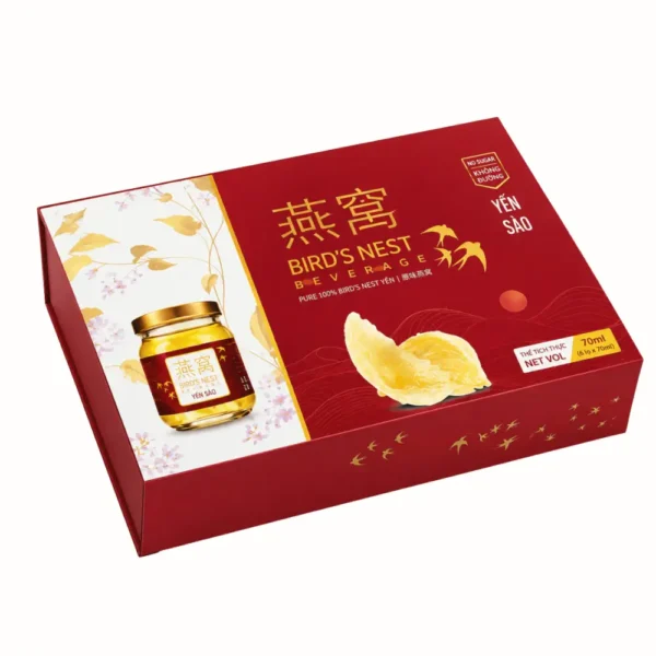 Hộp Nam Châm Yến Sào Ép Kim