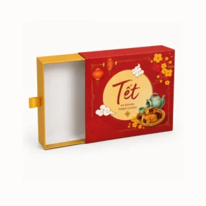 Hộp Cứng Dạng Rút Quà Tết Cao Cấp