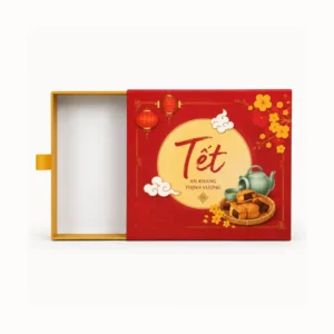 Hộp Cứng Dạng Rút Quà Tết Cao Cấp