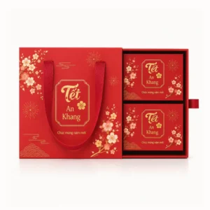 Hộp Cứng Cao Cấp Rút Đựng Quà Tết