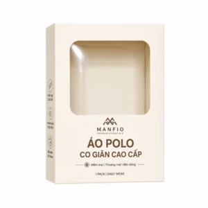 Hộp Giấy Mềm Có Cửa Sổ Đựng Áo Polo
