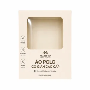 Hộp Giấy Mềm Có Cửa Sổ Đựng Áo Polo