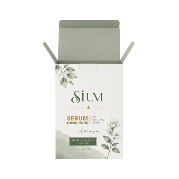 Hộp Giấy Ivory Nắp Gài Có Khay Đựng Serum