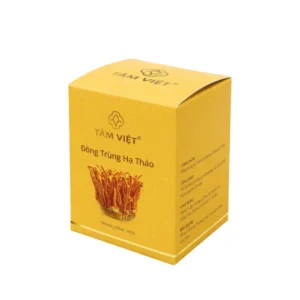 Hộp Giấy Ivory Nắp Gài Đựng Đông Trùng Hạ Thảo
