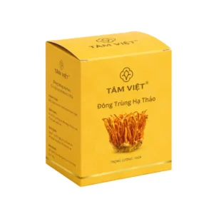 Hộp Giấy Ivory Nắp Gài Đựng Đông Trùng Hạ Thảo