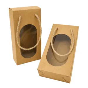 Hộp Giấy Kraft Có Cửa Sổ