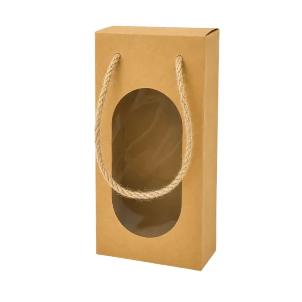 Hộp Giấy Kraft Có Cửa Sổ