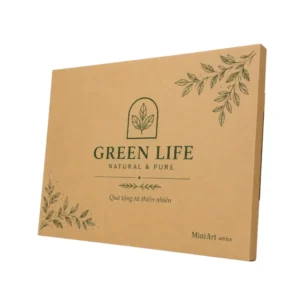 Hộp Giấy Kraft Nắp Gài Đựng Quà Tặng