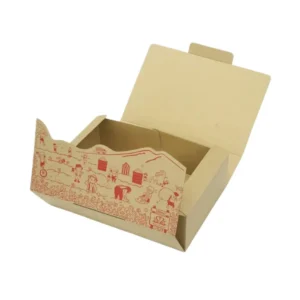 Hộp Giấy Kraft Nắp Gập Đựng Thực Phẩm