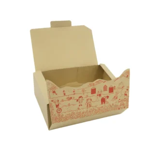 Hộp Giấy Kraft Nắp Gập Đựng Thực Phẩm