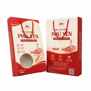 Hộp Giấy Mềm Có Cửa Sổ Đựng Hải Sản Khô