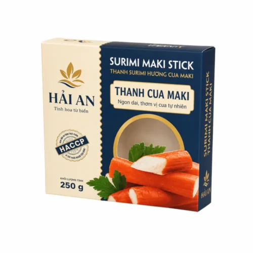 Hộp Giấy Mềm Có Cửa Sổ Đựng Thanh Cua