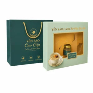 Hộp Giấy Mềm Có Cửa Sổ Đựng Yến Chưng