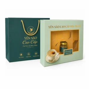 Hộp Giấy Mềm Có Cửa Sổ Đựng Yến Chưng