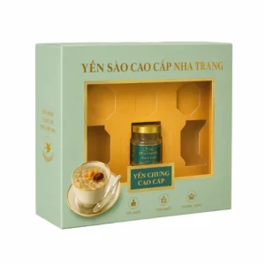 Hộp Giấy Mềm Có Cửa Sổ Đựng Yến Chưng
