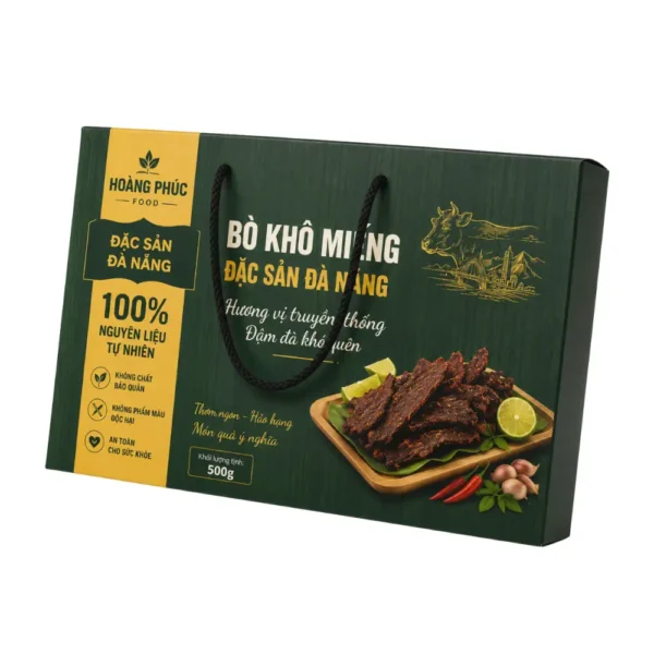 Hộp giấy mềm có quai dây dù