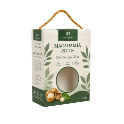 Hộp Giấy Mềm Có Quai Xách Đựng Hạt
