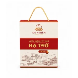 Hộp Giấy Mềm Có Quai Xách Đựng Nước Mắm