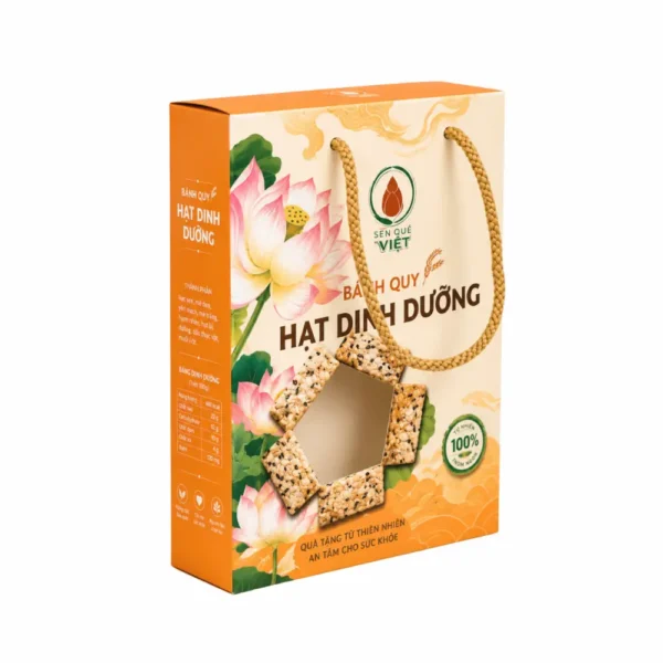 Hộp Giấy Mềm Đựng Bánh Quy