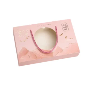 Hộp Giấy Mềm Có Quai Xách Đựng Yến Sào
