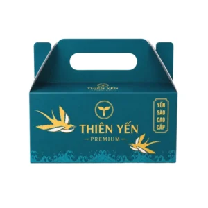 Hộp Giấy Mềm Khoét Quai Đựng Yến Chưng